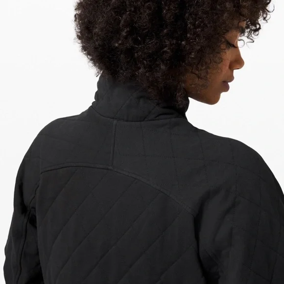 🖤LULULEMON QUILTED CALM JACKET/COAT-BLACK, 12🖤 - Picture 11 of 16